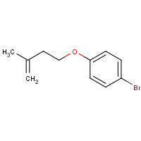 1254733-86-2 1-bromo-4-(3-methylbut-3-enoxy)benzene chemical structure