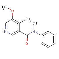 1105675-65-7 5-methoxy-N,4-dimethyl-N-phenylpyridine-3-carboxamide chemical structure