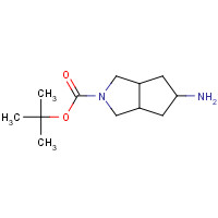 1031335-28-0 tert-butyl 5-amino-3,3a,4,5,6,6a-hexahydro-1H-cyclopenta[c]pyrrole-2-carboxylate chemical structure