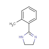 57327-93-2 2-(2-methylphenyl)-4,5-dihydro-1H-imidazole chemical structure