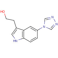174610-41-4 2-[5-(1,2,4-triazol-4-yl)-1H-indol-3-yl]ethanol chemical structure