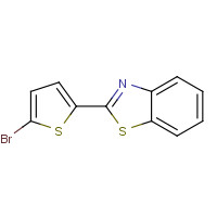 198566-03-9 2-(5-bromothiophen-2-yl)-1,3-benzothiazole chemical structure