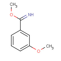 770683-82-4 methyl 3-methoxybenzenecarboximidate chemical structure