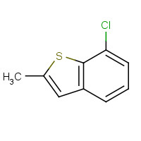 53299-67-5 7-chloro-2-methyl-1-benzothiophene chemical structure