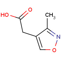 1008304-86-6 2-(3-methyl-1,2-oxazol-4-yl)acetic acid chemical structure