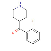 98294-54-3 (2-fluorophenyl)-piperidin-4-ylmethanone chemical structure