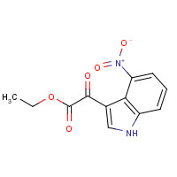 91974-30-0 ethyl 2-(4-nitro-1H-indol-3-yl)-2-oxoacetate chemical structure