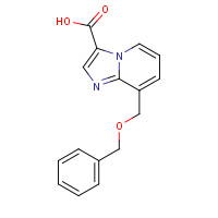 1159827-96-9 8-(phenylmethoxymethyl)imidazo[1,2-a]pyridine-3-carboxylic acid chemical structure