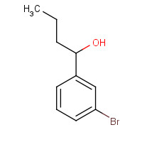 126342-34-5 1-(3-bromophenyl)butan-1-ol chemical structure