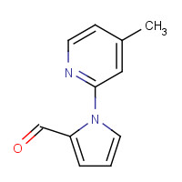 383136-14-9 1-(4-methylpyridin-2-yl)pyrrole-2-carbaldehyde chemical structure