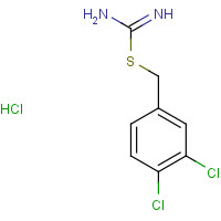 22816-60-0 (3,4-dichlorophenyl)methyl carbamimidothioate;hydrochloride chemical structure