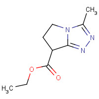1190392-05-2 ethyl 3-methyl-6,7-dihydro-5H-pyrrolo[2,1-c][1,2,4]triazole-7-carboxylate chemical structure