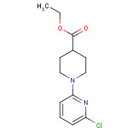 1158984-51-0 ethyl 1-(6-chloropyridin-2-yl)piperidine-4-carboxylate chemical structure