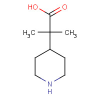 794480-44-7 2-methyl-2-piperidin-4-ylpropanoic acid chemical structure