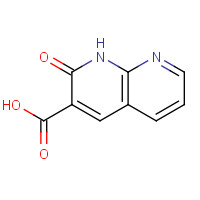 5175-14-4 2-oxo-1H-1,8-naphthyridine-3-carboxylic acid chemical structure
