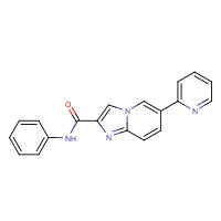 1167623-24-6 N-phenyl-6-pyridin-2-ylimidazo[1,2-a]pyridine-2-carboxamide chemical structure