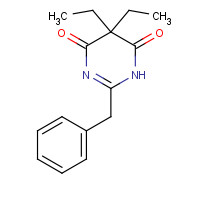 21585-46-6 2-benzyl-5,5-diethyl-1H-pyrimidine-4,6-dione chemical structure