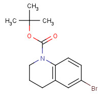 1123169-45-8 tert-butyl 6-bromo-3,4-dihydro-2H-quinoline-1-carboxylate chemical structure