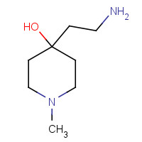 959237-87-7 4-(2-aminoethyl)-1-methylpiperidin-4-ol chemical structure