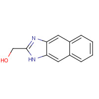 7471-10-5 1H-benzo[f]benzimidazol-2-ylmethanol chemical structure