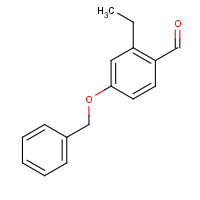 668477-52-9 2-ethyl-4-phenylmethoxybenzaldehyde chemical structure