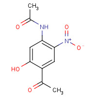 6607-96-1 N-(4-acetyl-5-hydroxy-2-nitrophenyl)acetamide chemical structure
