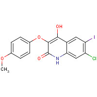 1398341-06-4 7-chloro-4-hydroxy-6-iodo-3-(4-methoxyphenoxy)-1H-quinolin-2-one chemical structure