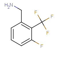 771581-62-5 [3-fluoro-2-(trifluoromethyl)phenyl]methanamine chemical structure