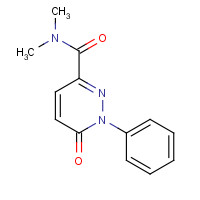 35451-68-4 N,N-dimethyl-6-oxo-1-phenylpyridazine-3-carboxamide chemical structure