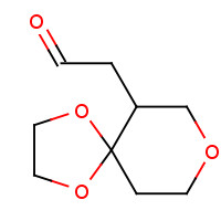 1287250-27-4 2-(1,4,8-trioxaspiro[4.5]decan-6-yl)acetaldehyde chemical structure