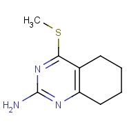 28753-11-9 4-methylsulfanyl-5,6,7,8-tetrahydroquinazolin-2-amine chemical structure