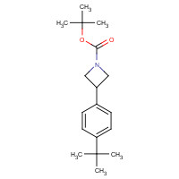 1629889-13-9 tert-butyl 3-(4-tert-butylphenyl)azetidine-1-carboxylate chemical structure
