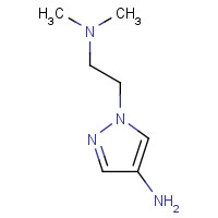 1152939-98-4 1-[2-(dimethylamino)ethyl]pyrazol-4-amine chemical structure