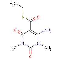 1187732-66-6 S-ethyl 4-amino-1,3-dimethyl-2,6-dioxopyrimidine-5-carbothioate chemical structure