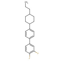 85312-59-0 1,2-difluoro-4-[4-(4-propylcyclohexyl)phenyl]benzene chemical structure