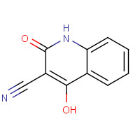 15000-43-8 4-hydroxy-2-oxo-1H-quinoline-3-carbonitrile chemical structure