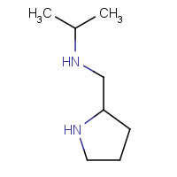 1093686-48-6 N-(pyrrolidin-2-ylmethyl)propan-2-amine chemical structure