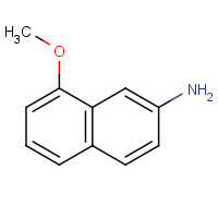92287-47-3 8-methoxynaphthalen-2-amine chemical structure