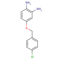 1043424-67-4 4-[(4-chlorophenyl)methoxy]benzene-1,2-diamine chemical structure