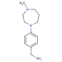 448934-01-8 [4-(4-methyl-1,4-diazepan-1-yl)phenyl]methanamine chemical structure