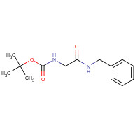 19811-52-0 tert-butyl N-[2-(benzylamino)-2-oxoethyl]carbamate chemical structure