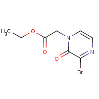 267876-34-6 ethyl 2-(3-bromo-2-oxopyrazin-1-yl)acetate chemical structure