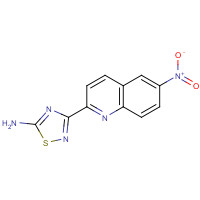 1179361-46-6 3-(6-nitroquinolin-2-yl)-1,2,4-thiadiazol-5-amine chemical structure
