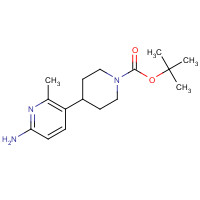 1231930-21-4 tert-butyl 4-(6-amino-2-methylpyridin-3-yl)piperidine-1-carboxylate chemical structure