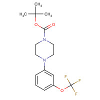 1121600-03-0 tert-butyl 4-[3-(trifluoromethoxy)phenyl]piperazine-1-carboxylate chemical structure