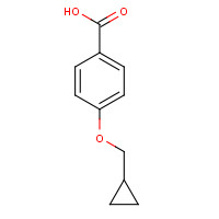 355391-05-8 4-(cyclopropylmethoxy)benzoic acid chemical structure