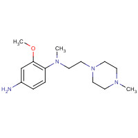 1453212-60-6 2-methoxy-1-N-methyl-1-N-[2-(4-methylpiperazin-1-yl)ethyl]benzene-1,4-diamine chemical structure