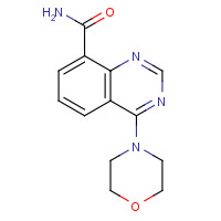 1240473-61-3 4-morpholin-4-ylquinazoline-8-carboxamide chemical structure