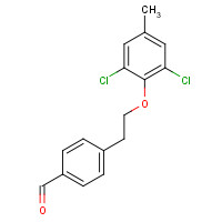 921630-63-9 4-[2-(2,6-dichloro-4-methylphenoxy)ethyl]benzaldehyde chemical structure