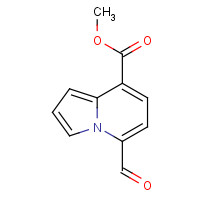 1437053-46-7 methyl 5-formylindolizine-8-carboxylate chemical structure